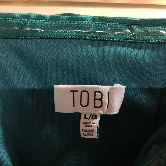 Emerald Green Prom Dress - Large - Picture 5 of 5